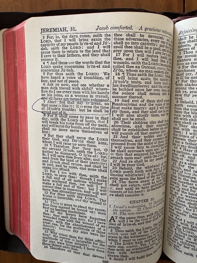 1940’s HOLY BIBLE King James Version John C. Winston Co Leather Maps Illustrated