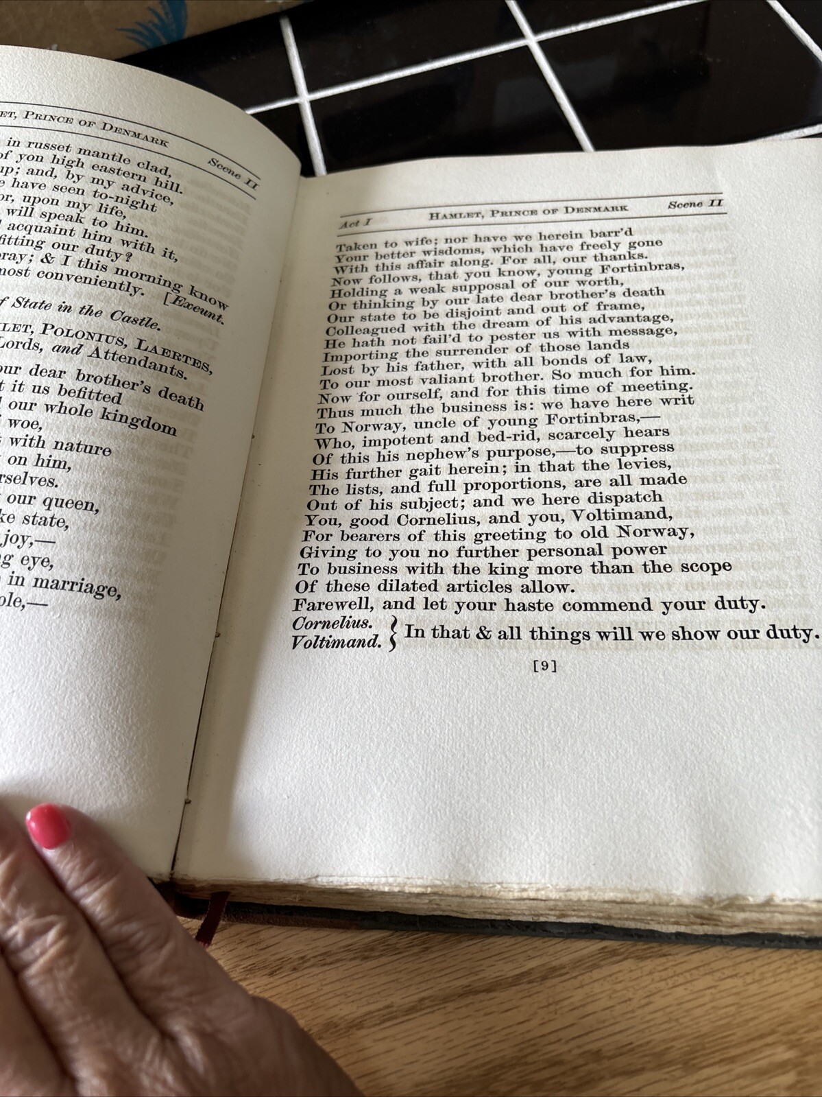 Shakespeare’s Tragedy of Hamlet Prince of Denmark Hardcover 1902