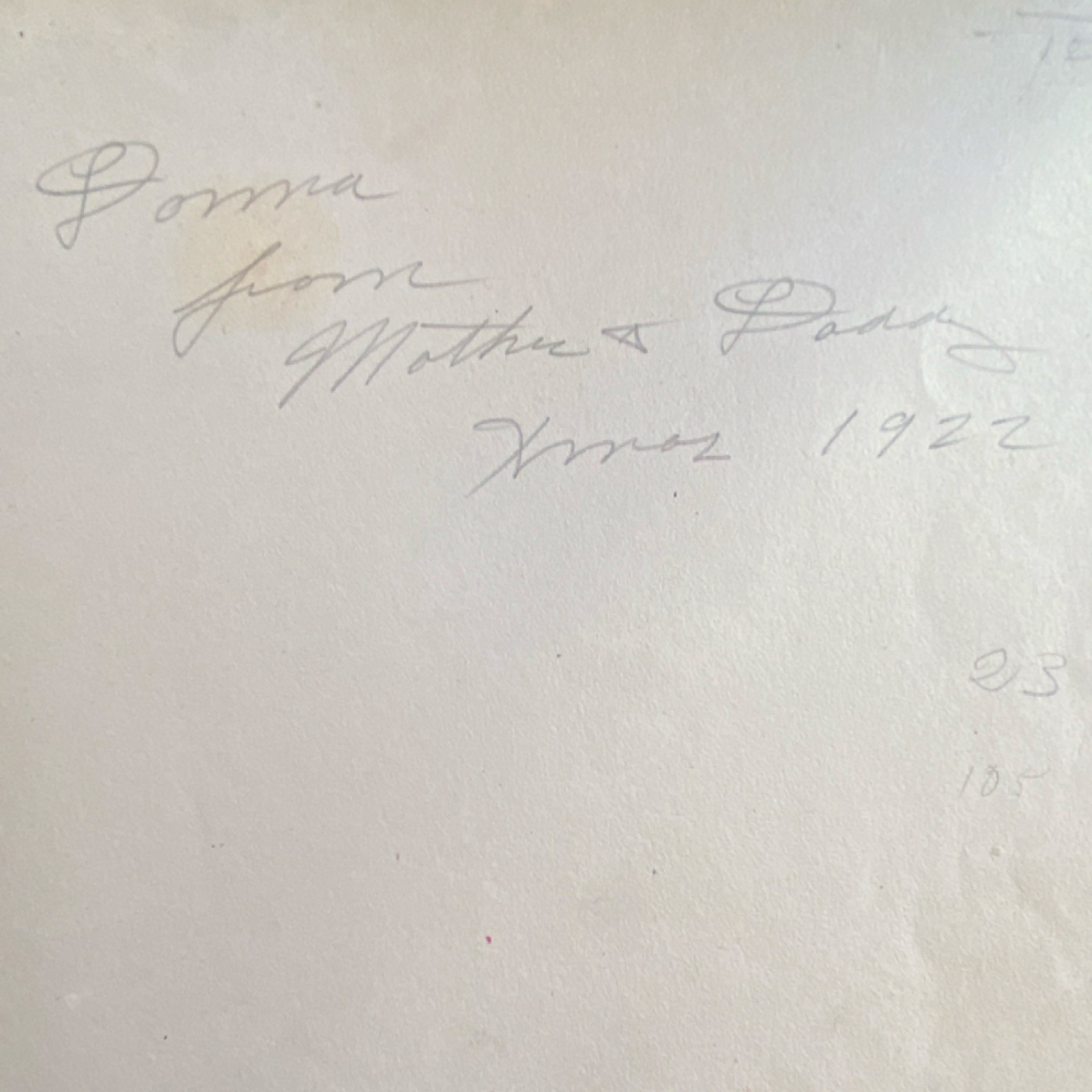 Whitman Mother Goose Illustrated Hardcover Signed Personalized 1922 Racine WI