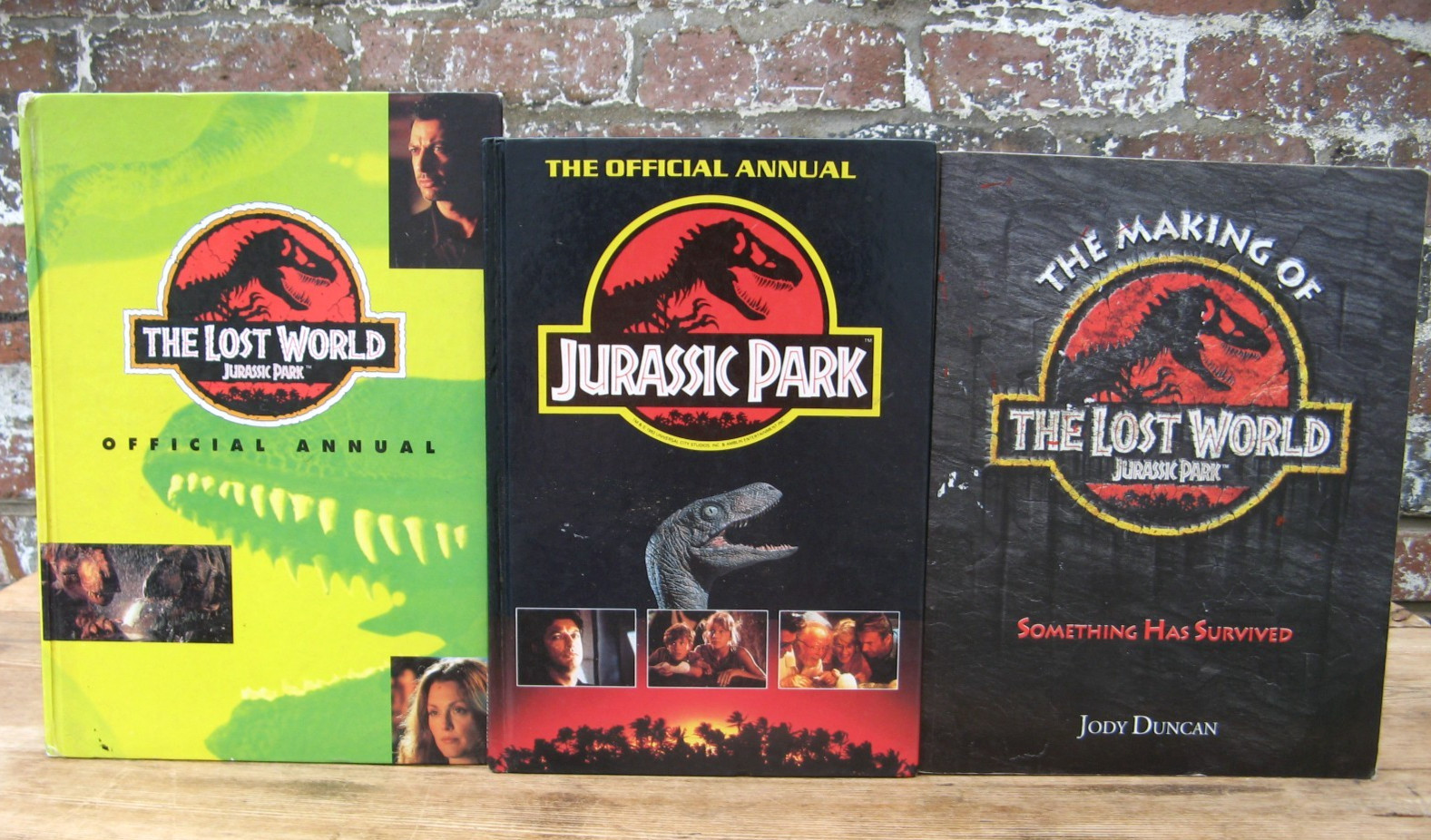 Jurassic Park / The Lost World Official Annual / The Making of the Lost World