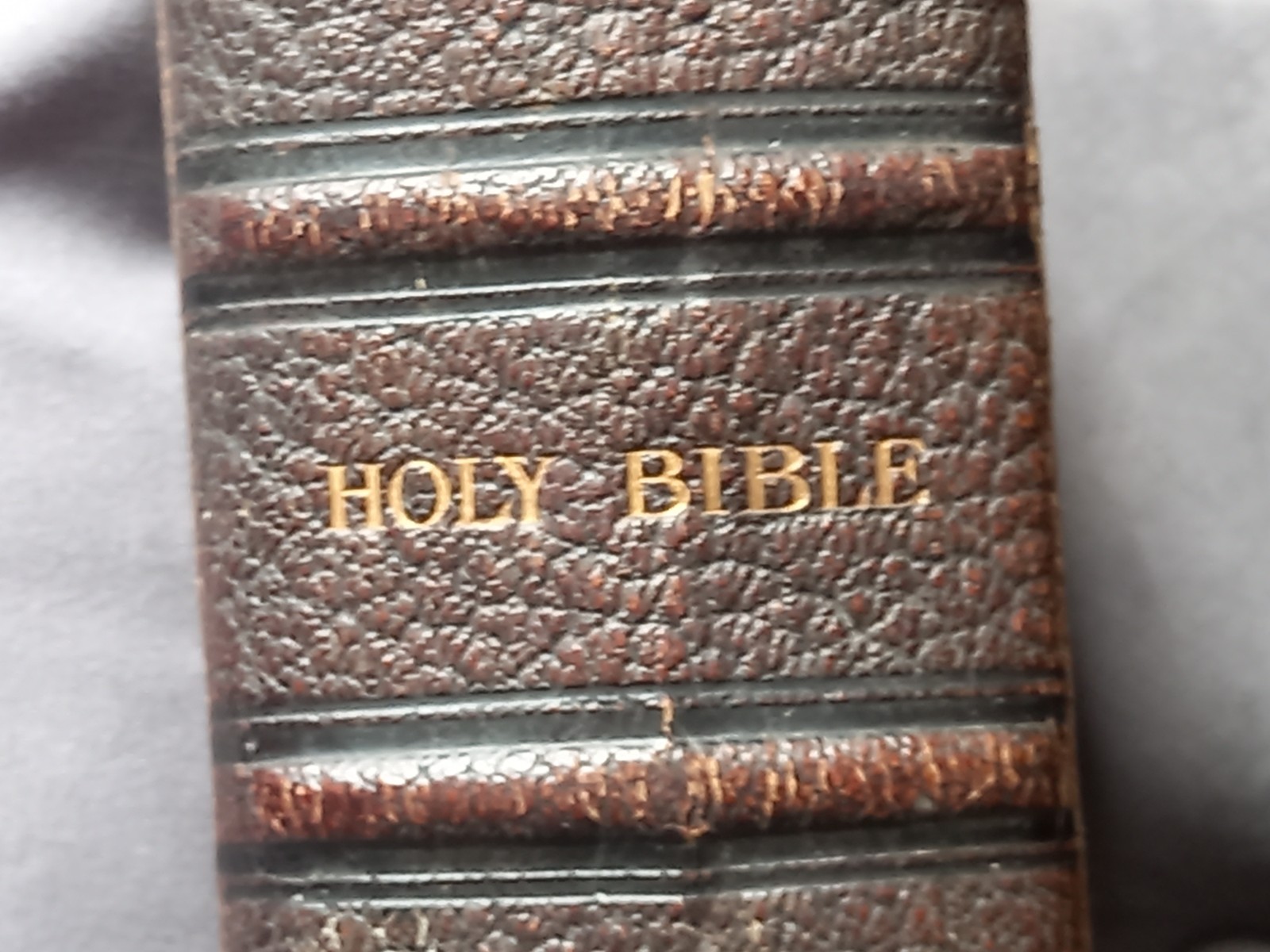 Antique 1901 KJV Holy Bible Large Oxford University Press Full Leather Pulpit