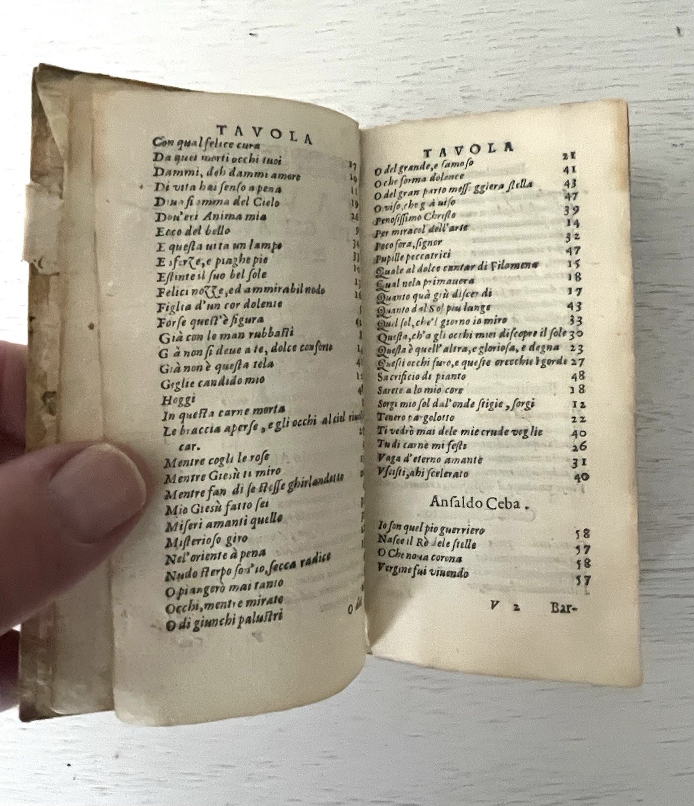 Rare 1608 Antique Book: Le Muse Sacre – Pietro Petracci – 17th Century Treasure
