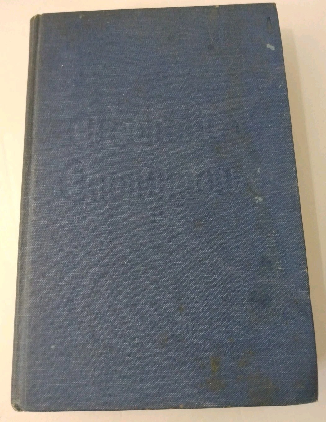 ALCOHOLICS ANONYMOUS BOOK 2ND EDITION 5TH PRINTING 1962 AA