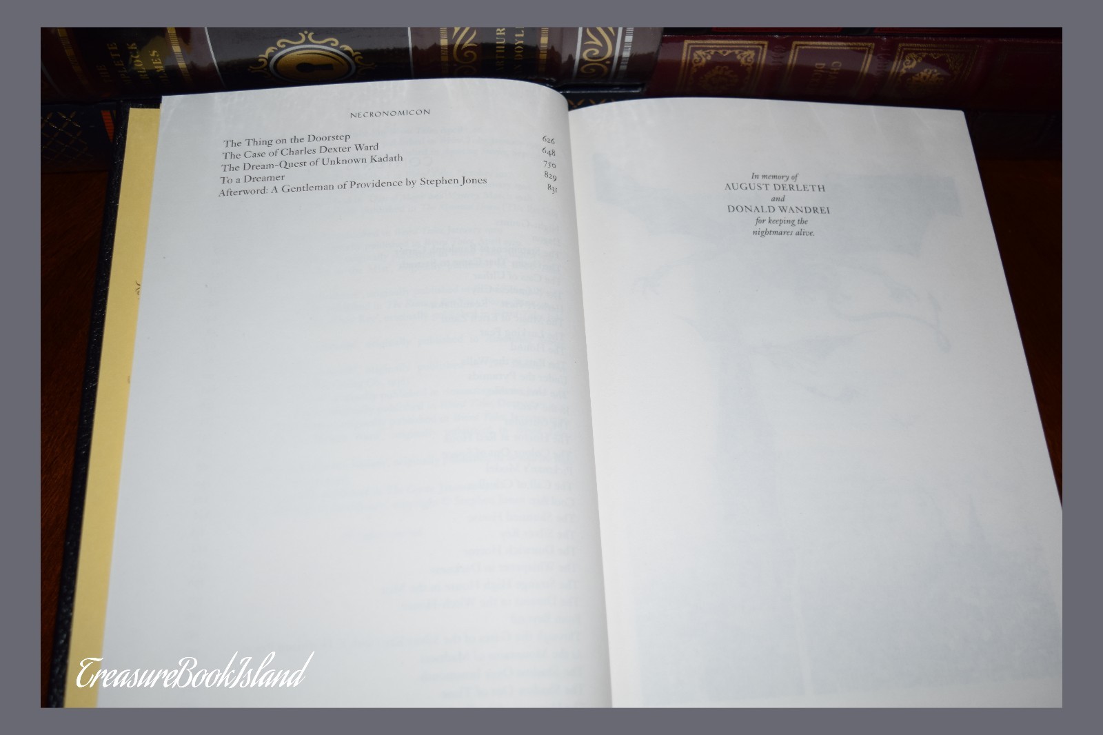 Necronomicon by H.P. Lovecraft Commemorative New Deluxe Leather Bound Hardcover