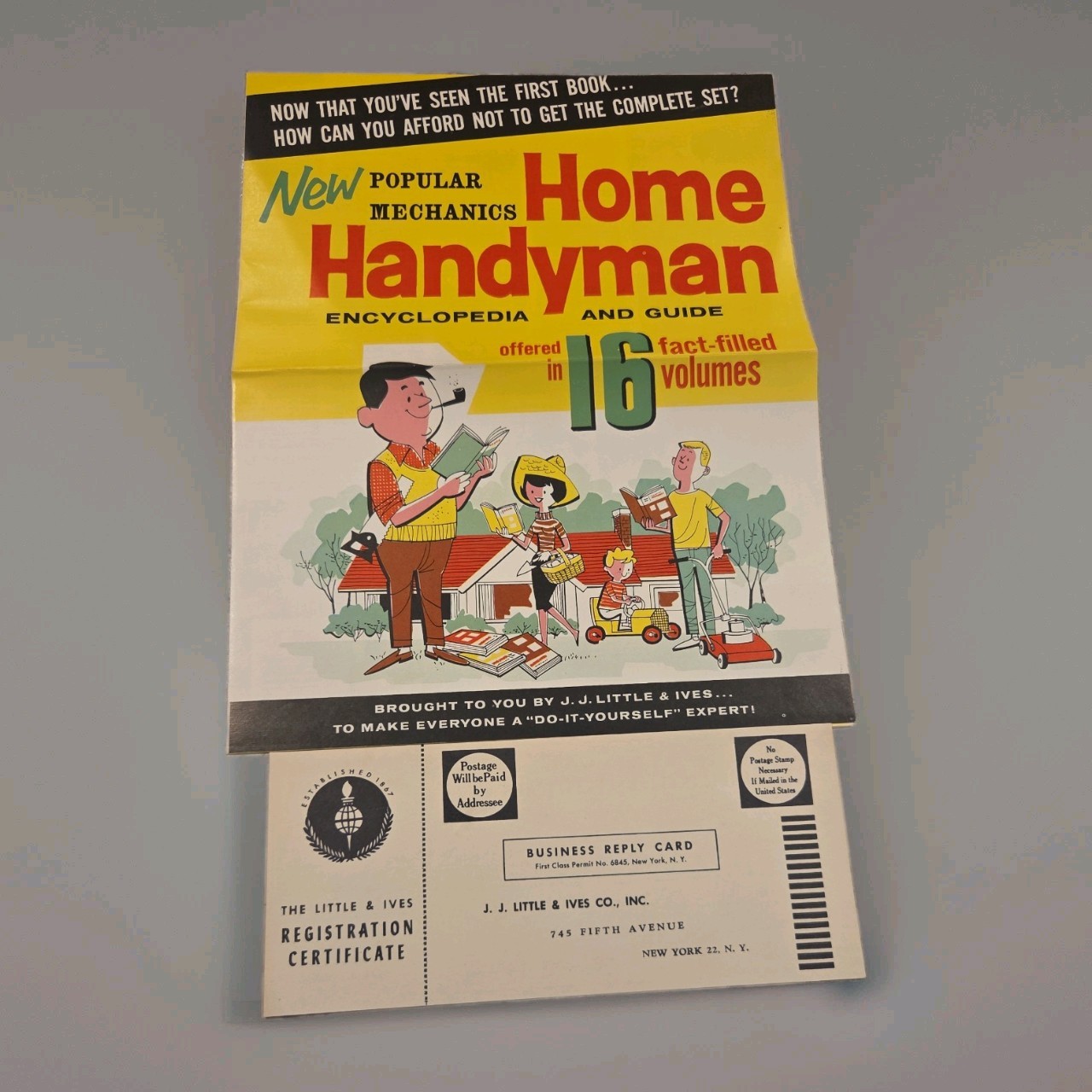 1961 Popular Mechanics Home Handyman Encyclopedia And Guide Vols 1-16 Complete