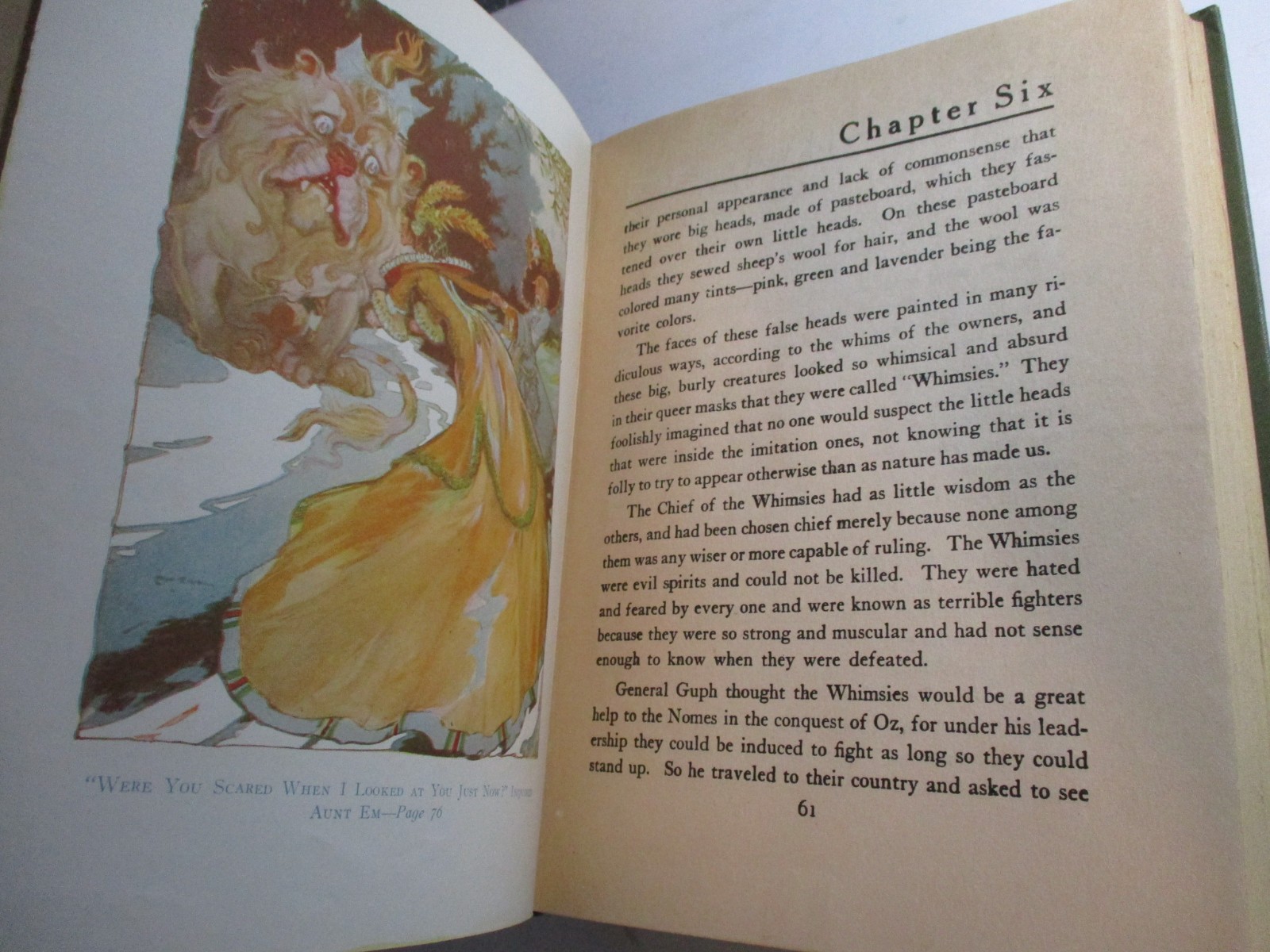 Emerald City of Oz, L Frank Baum, Reilly & Lee, 12 Color Plates, 1920s Edition
