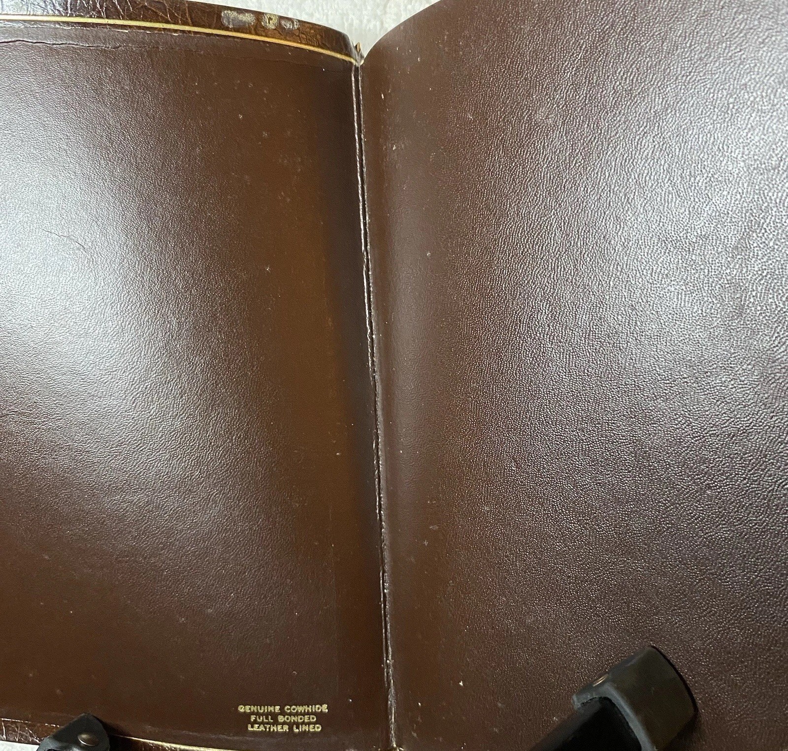 Holy Bible References by Holman 1962 Cowhide Bonded Leather Lined