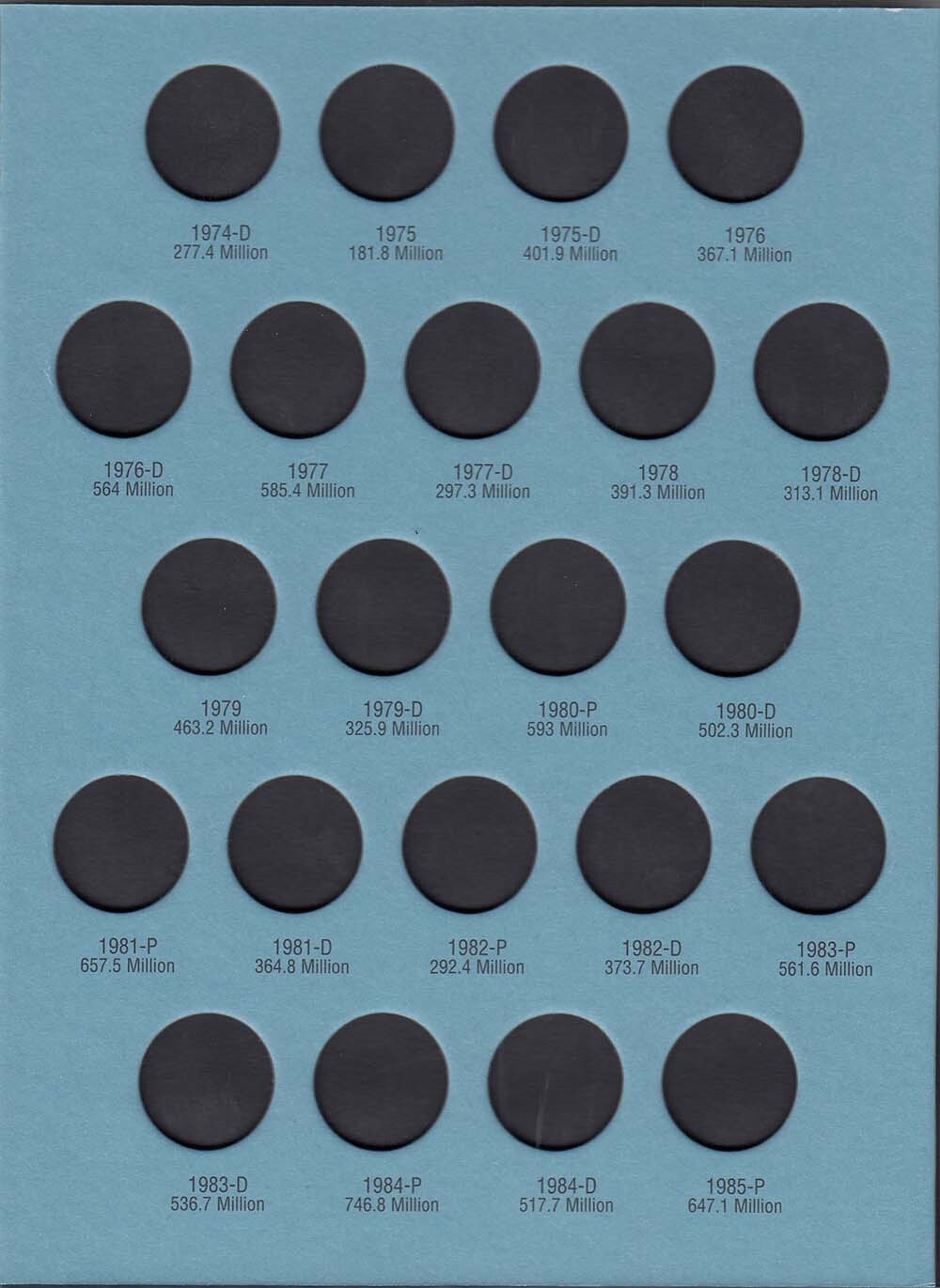 Jefferson Nickels Coin Folder Whitman No 2 1962-1995 Album 9039 Free US Post