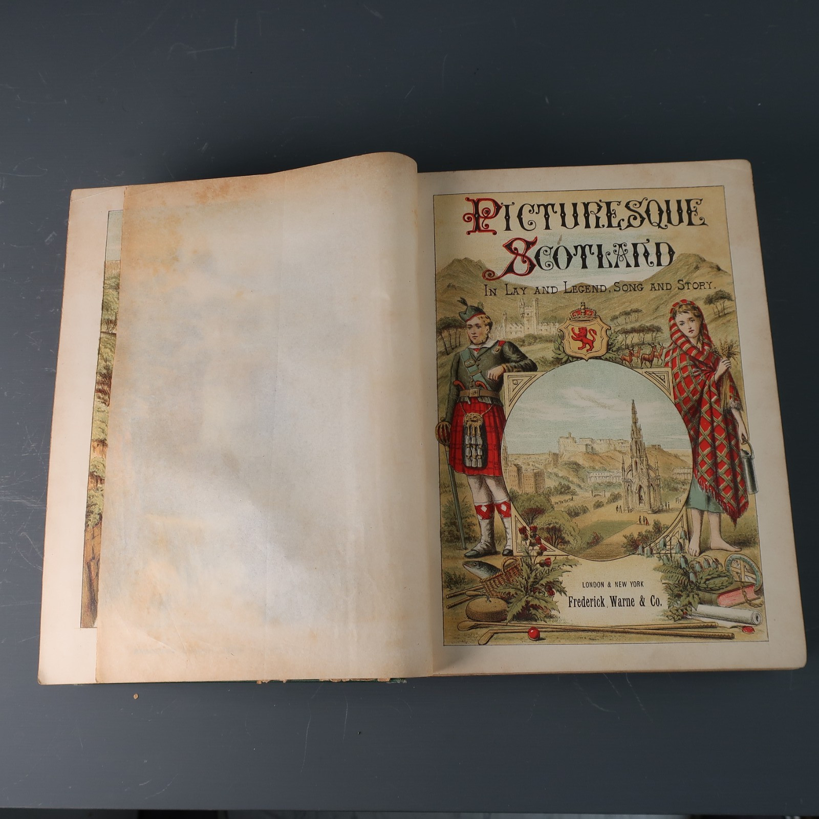 Picturesque Scotland in Lay and Legend Song and Story, Frederick Warne & Co.1889