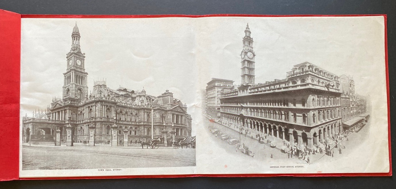 1920 1st SYDNEY AND SURROUNDINGS W 51 VIEWS & 6 PANORAMAS, MAGNIFICENT, COMPLETE