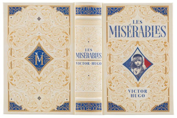 LES MISERABLES Victor Hugo Deluxe Leather Bound Collectible edition NEW SEALED