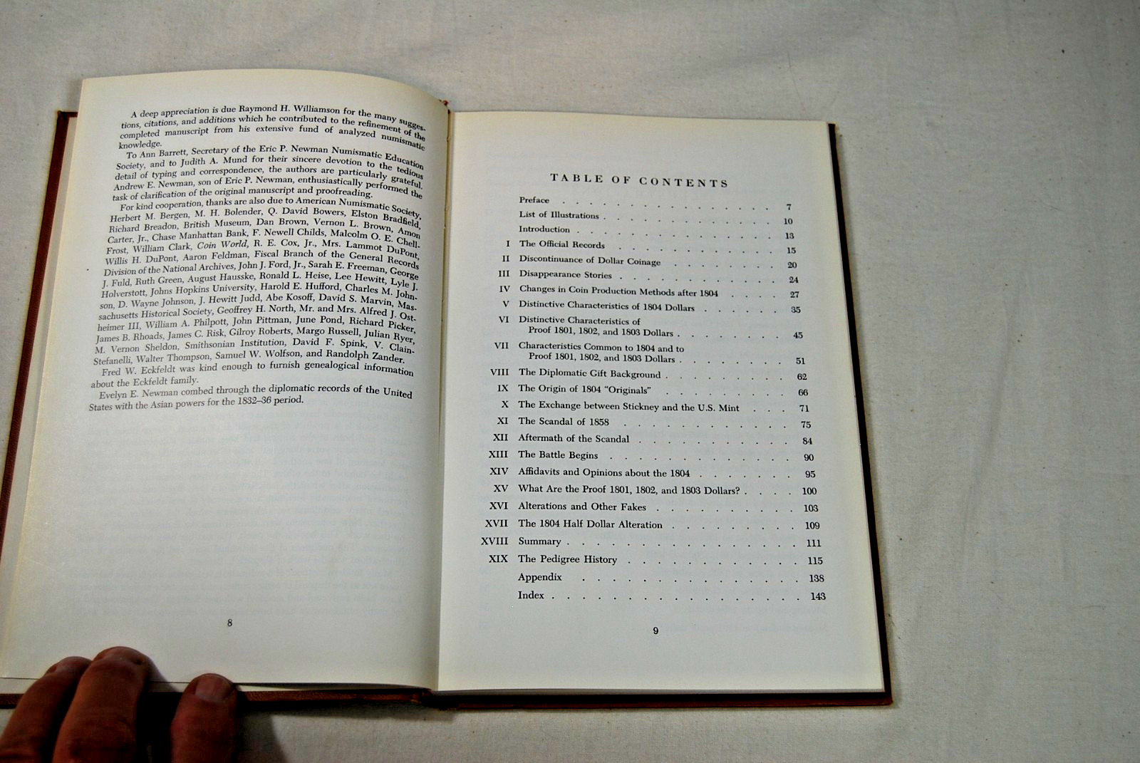 THE FANTASTIC 1804 DOLLAR Book Newman & Bressett 1962 Hardcover