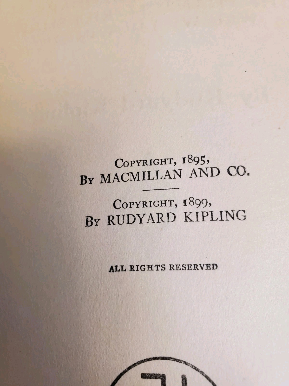 Lot Of Antique Rudyard Kipling HC Books. 1927 Just So Stories, Wee Willie Winkie