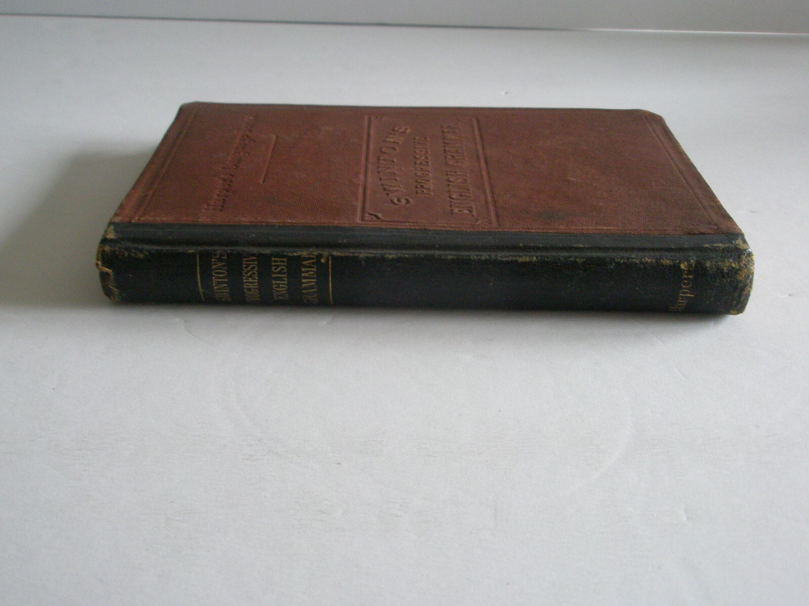 1887 Harper’s Language Series Swinton’s Progressive English Grammar BC