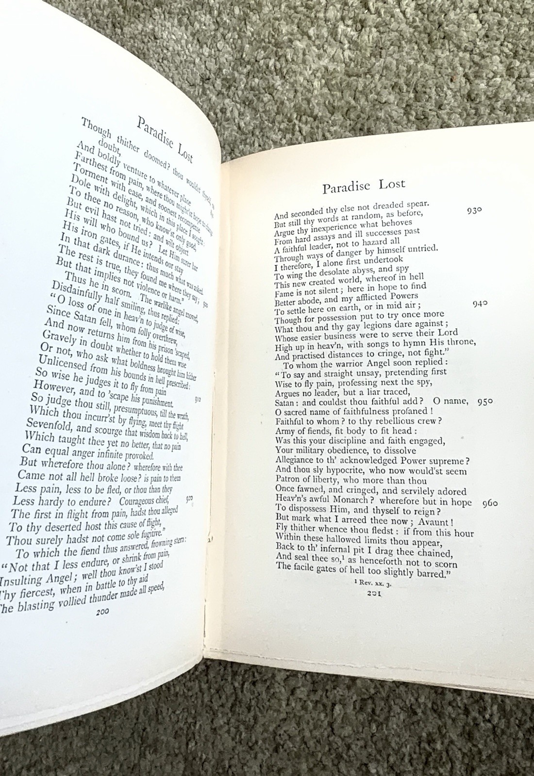 1898 John Milton Poetical Works – Antique Hardcover Albion Edition