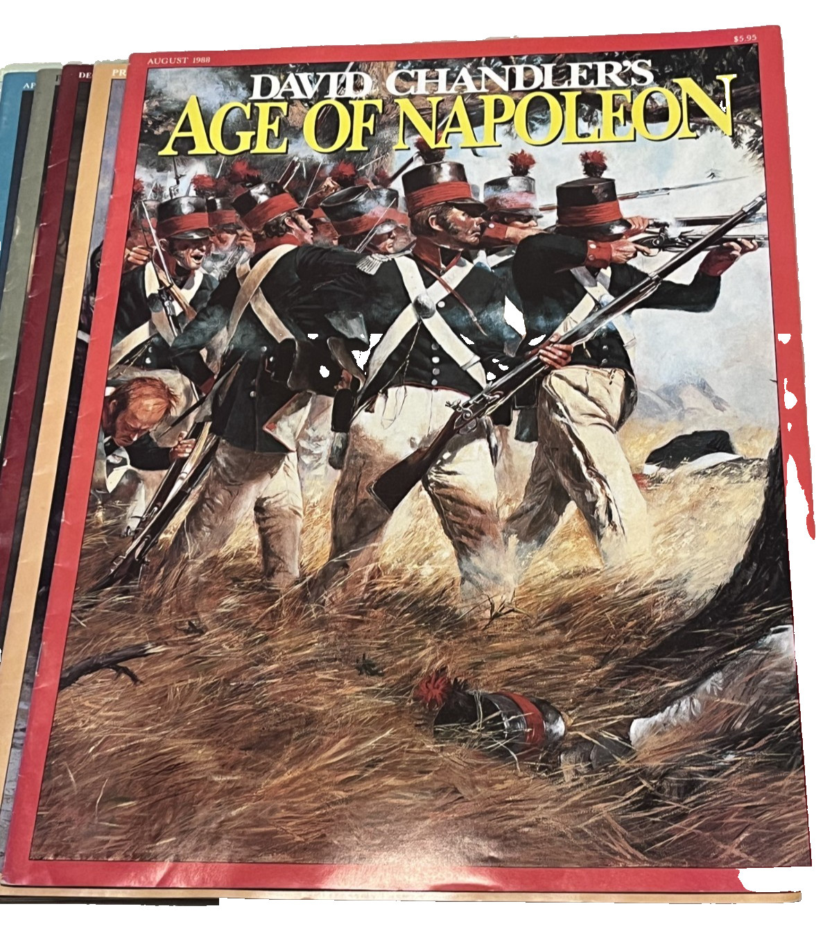 David Chandler’s AGE OF NAPOLEON 6 Volume Set 1987 – 88 VG
