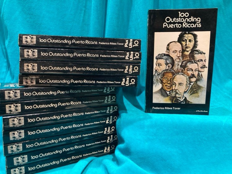 Puerto Rico Art 12 books of 100 Outstanding Puerto Ricans -Federico Ribes Tovar