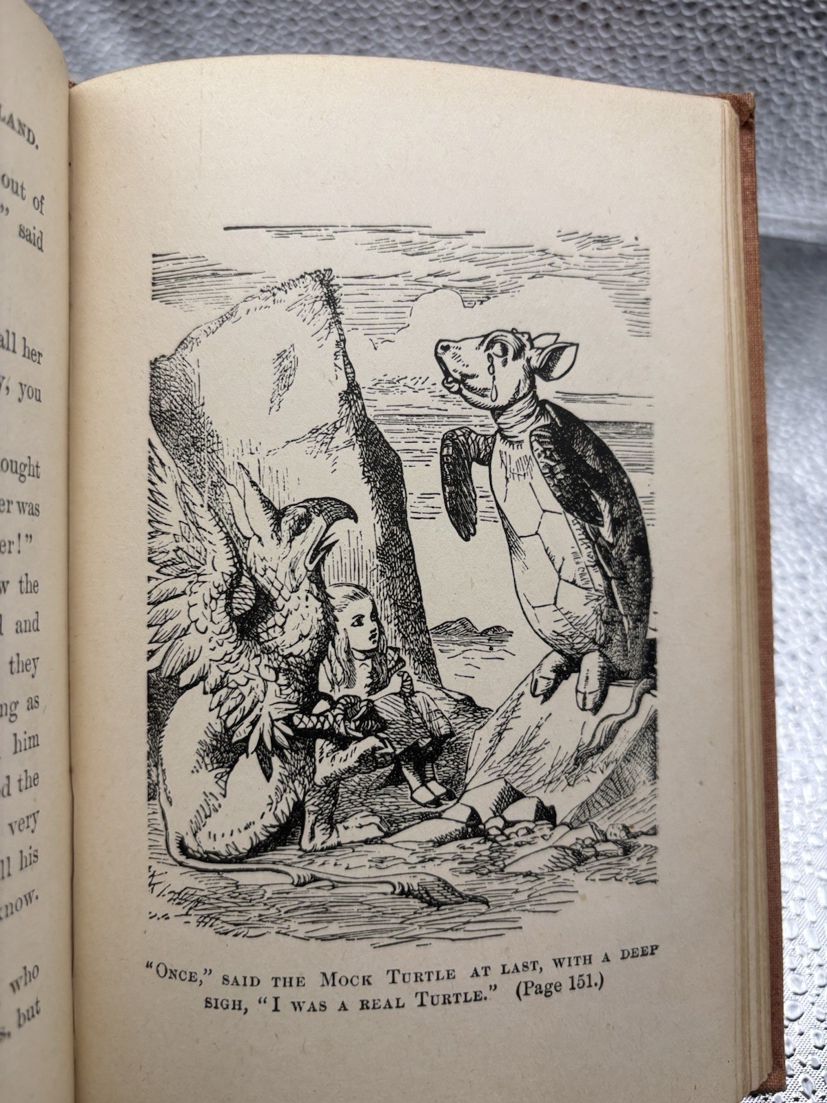 Lewis Carroll Alice’s Adventures in Wonderland 1901 La Belle Fleur series