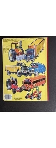 Cars & Trucks Board Book Googly Eyes Kathy O’Hehir 1985 Children’s Book