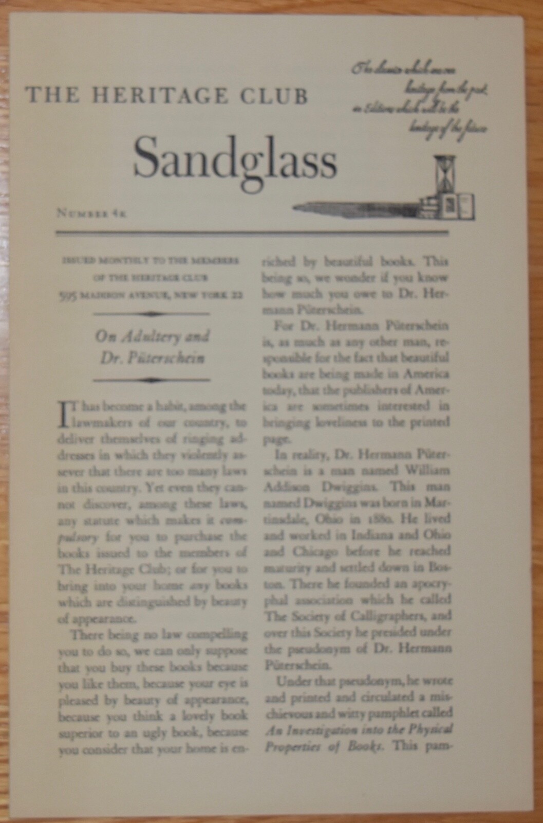 Salome A Tragedy In One Act Oscar Wilde Heritage Press HC Slip Case + Sandglass