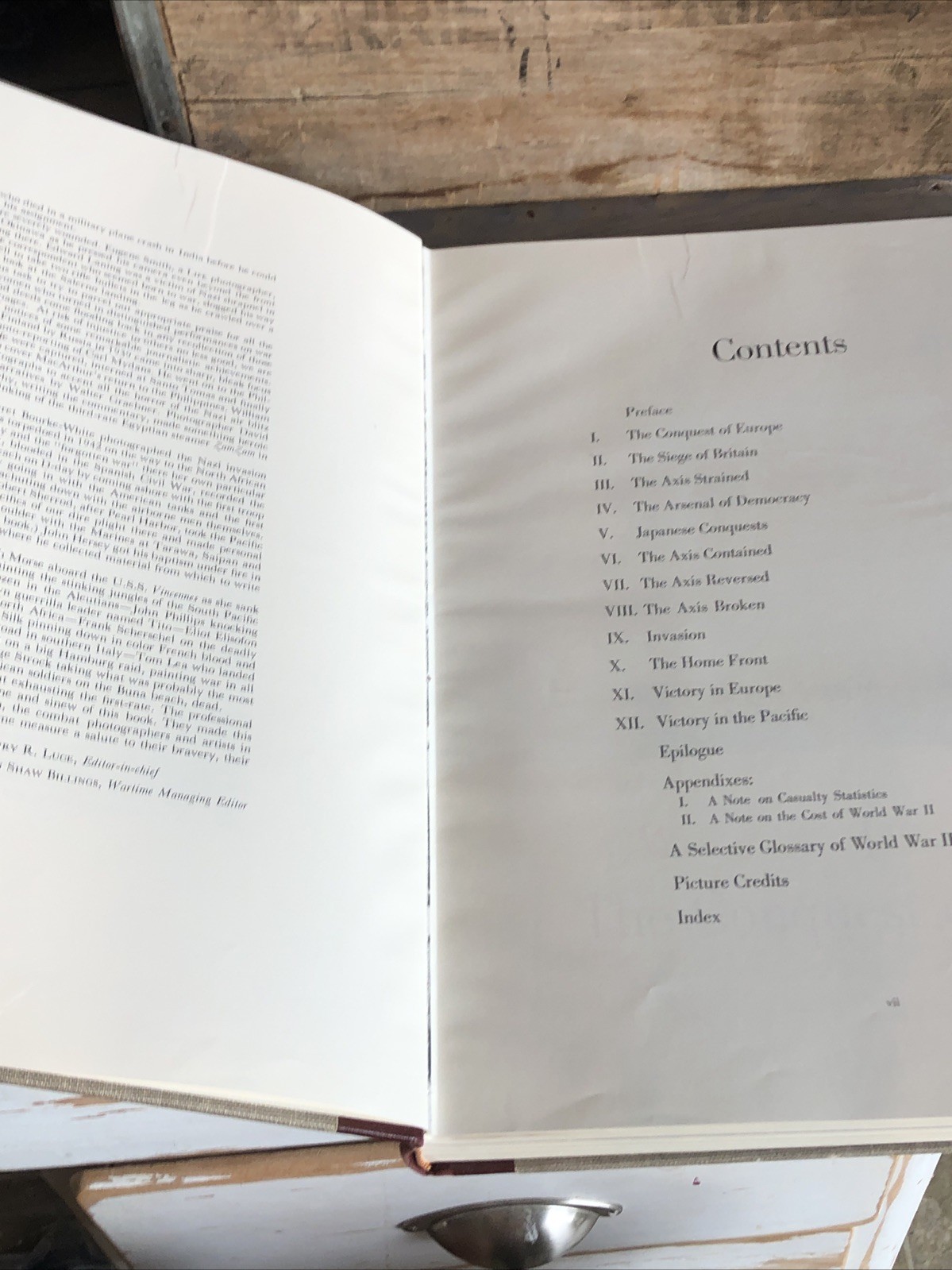 Life’s Picture History of World War II – 1950 Hardcover
