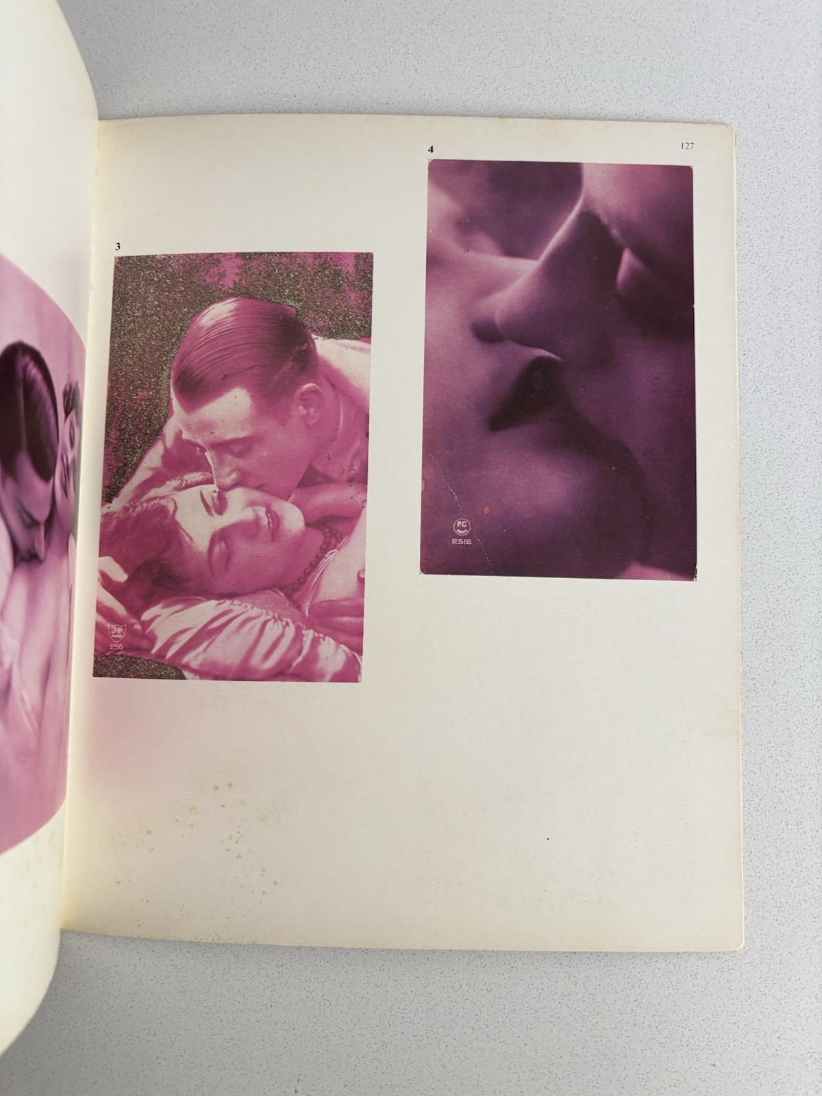 Erotische Postkarten (Erotic Postcards) German Book 1977 Studio Dumont