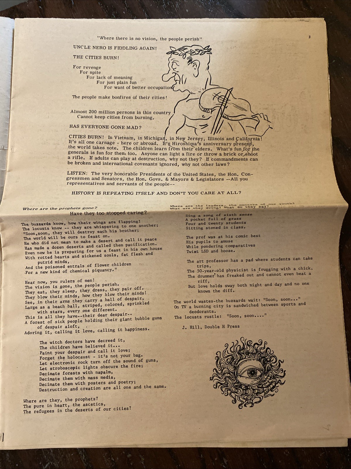RARE HAIGHT ASHBURY MAVERICK UNDERGROUND NEWSPAPER 1967 Summer of Love