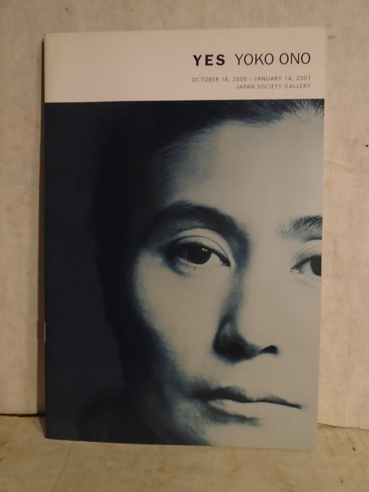 Yoko Ono Japan Society Gallery Exhibition catalog. 2000/01. Yes Yoko Ono