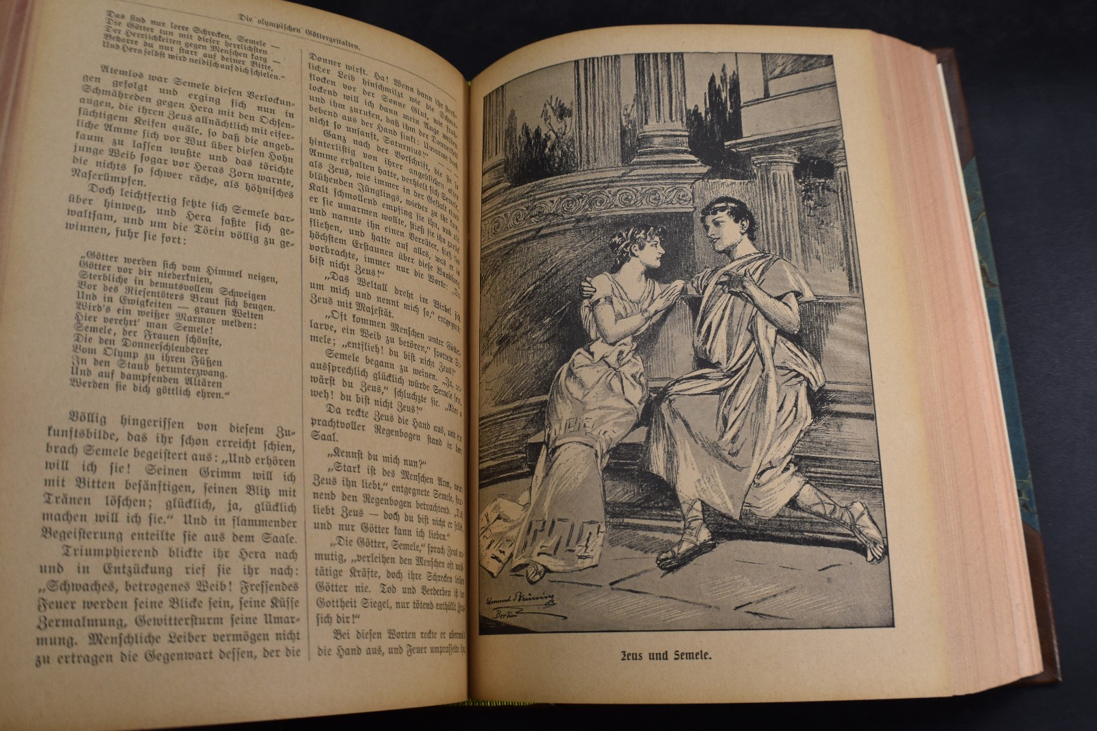 Ca 1900 Walhalla & Olymp. God- & Heroic Sagas of the Germans, Greeks & Romans