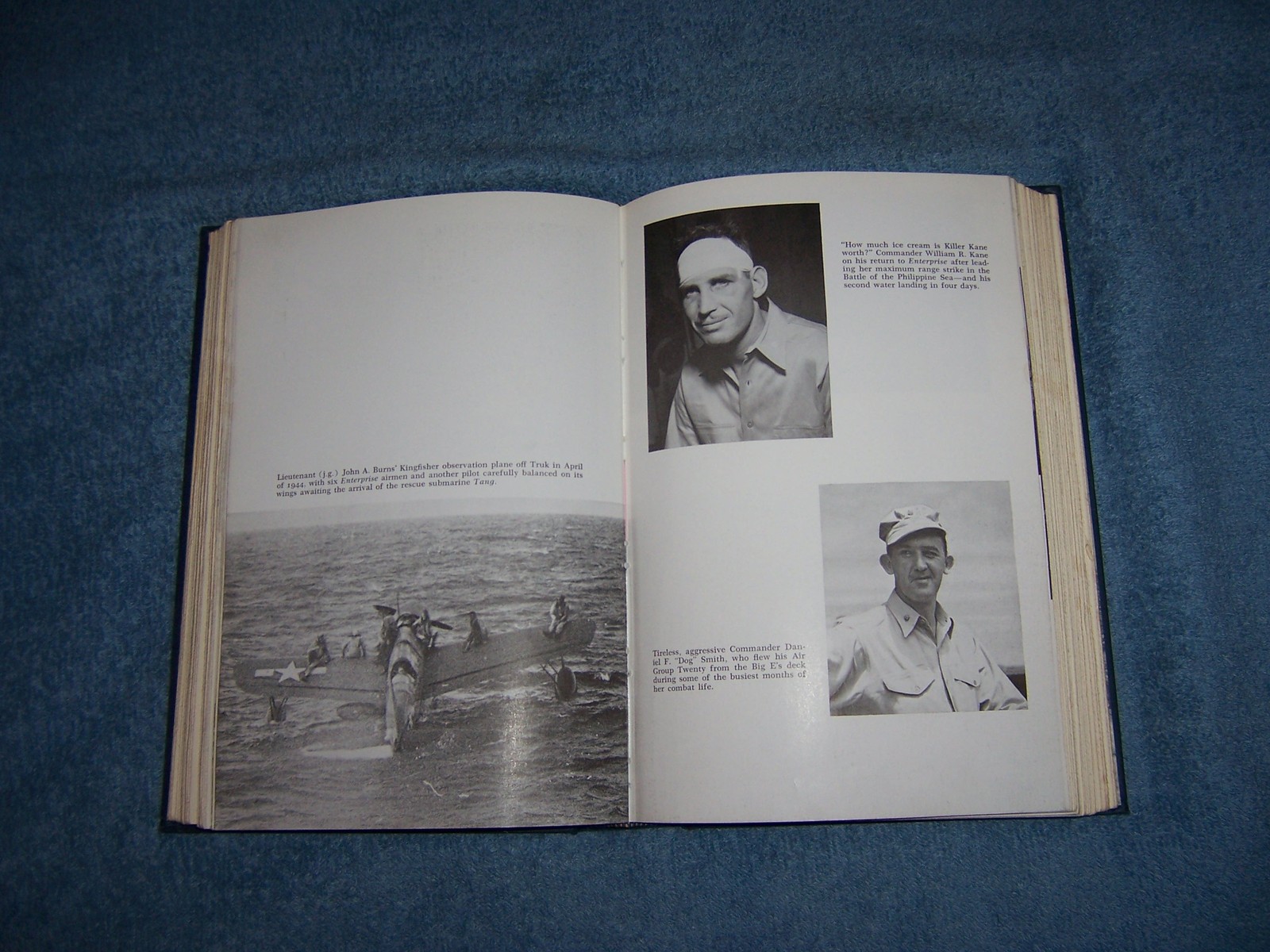 THE BIG-E by Edward P. Stafford, U.S.N./1st Ed/HCDJ/Military & War/WWII 1939-45