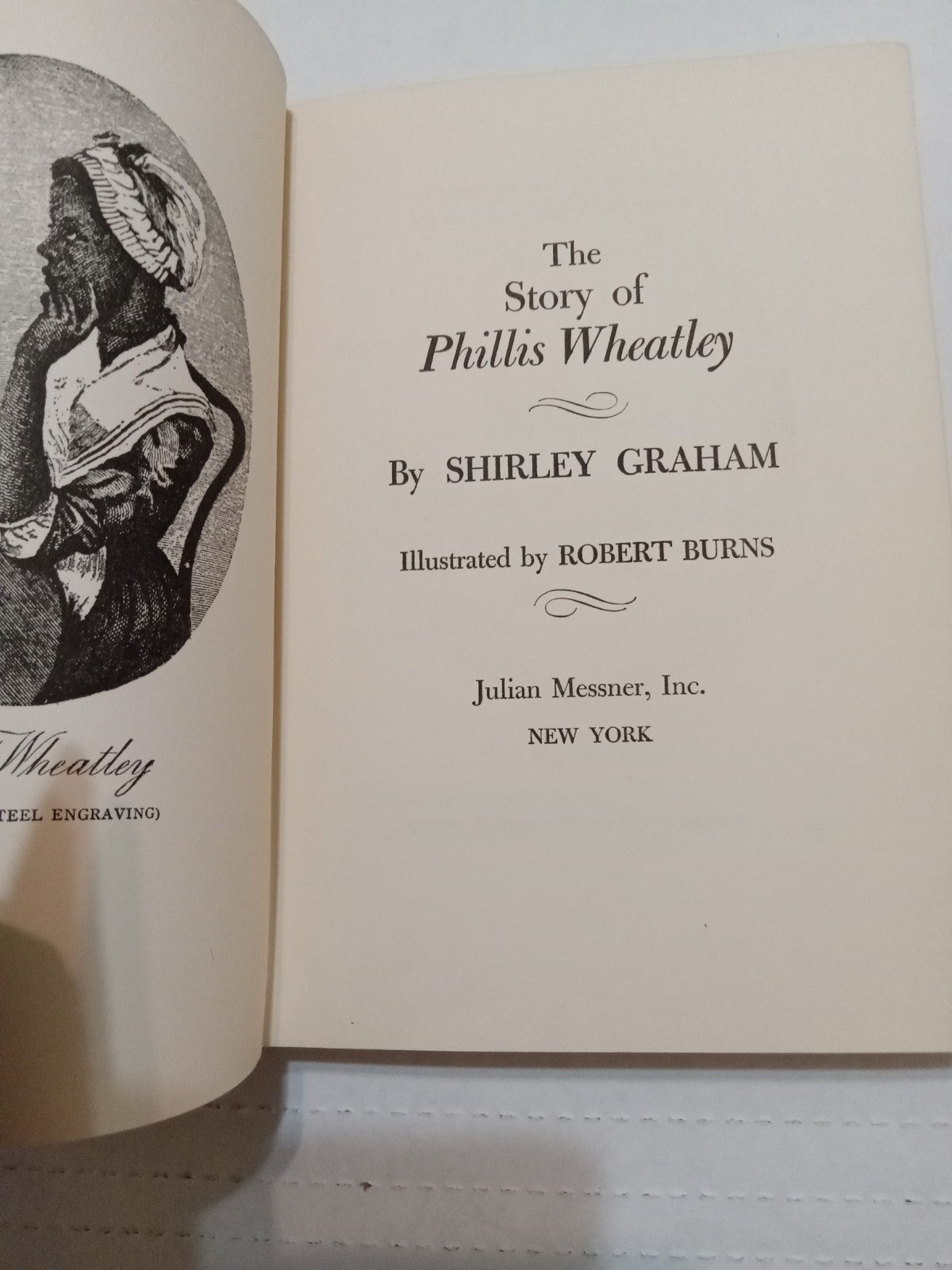 STORY OF PHILLIS WHEATLEY: THE POETESS OF THE AMERICAN REVOLUTION by Graham