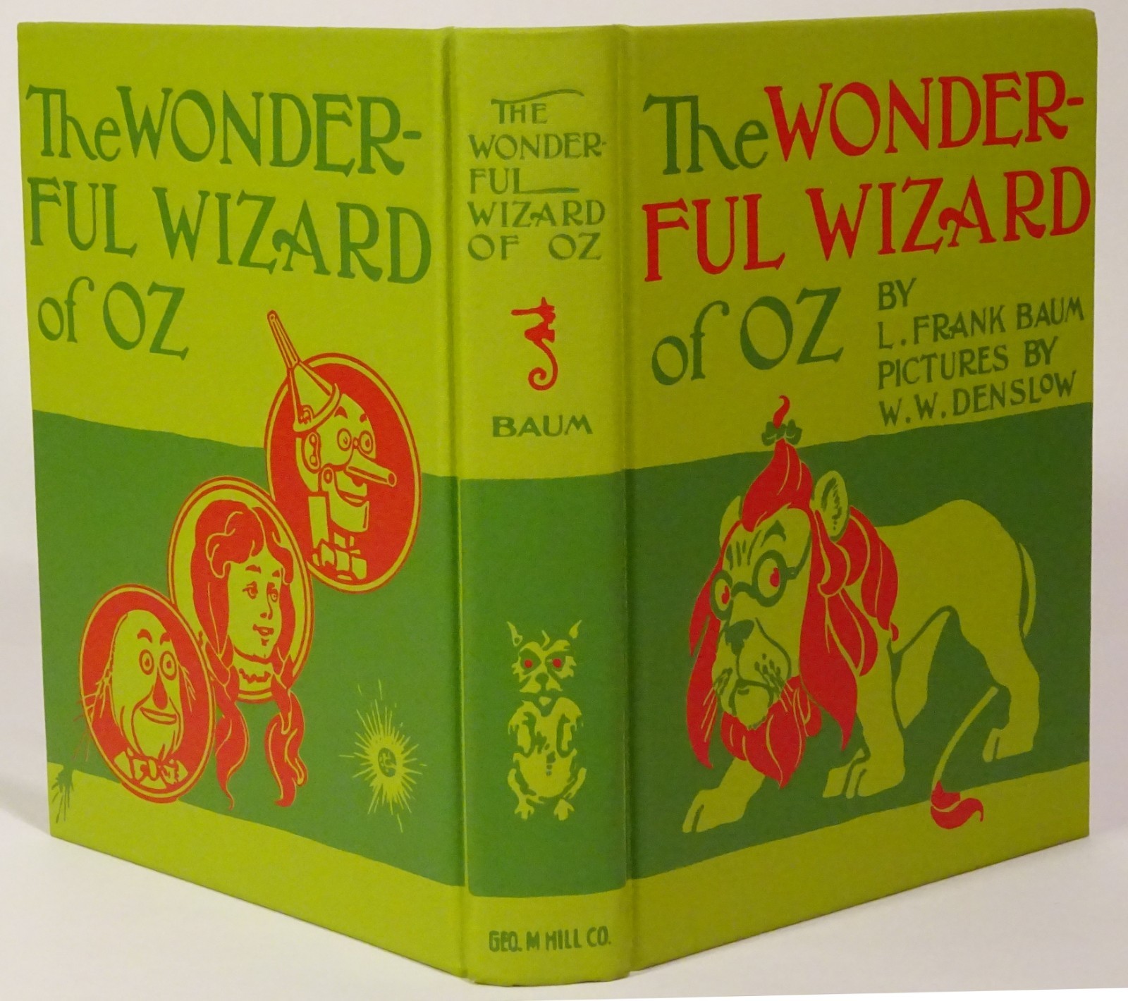 Signed ROBERT BAUM 2010 THE WONDERFUL WIZARD OF OZ by L. Frank Baum-FACSIMILE