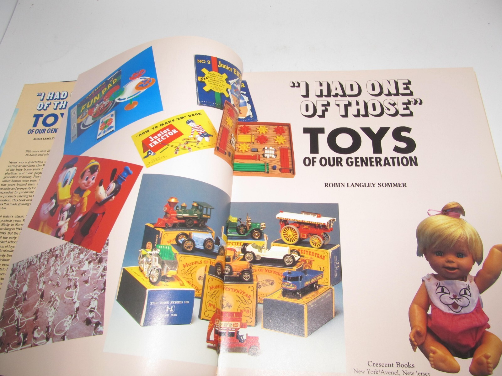 I Had One of Those: Toys of Our Generation Hardcover Book 1992 Robin Sommer