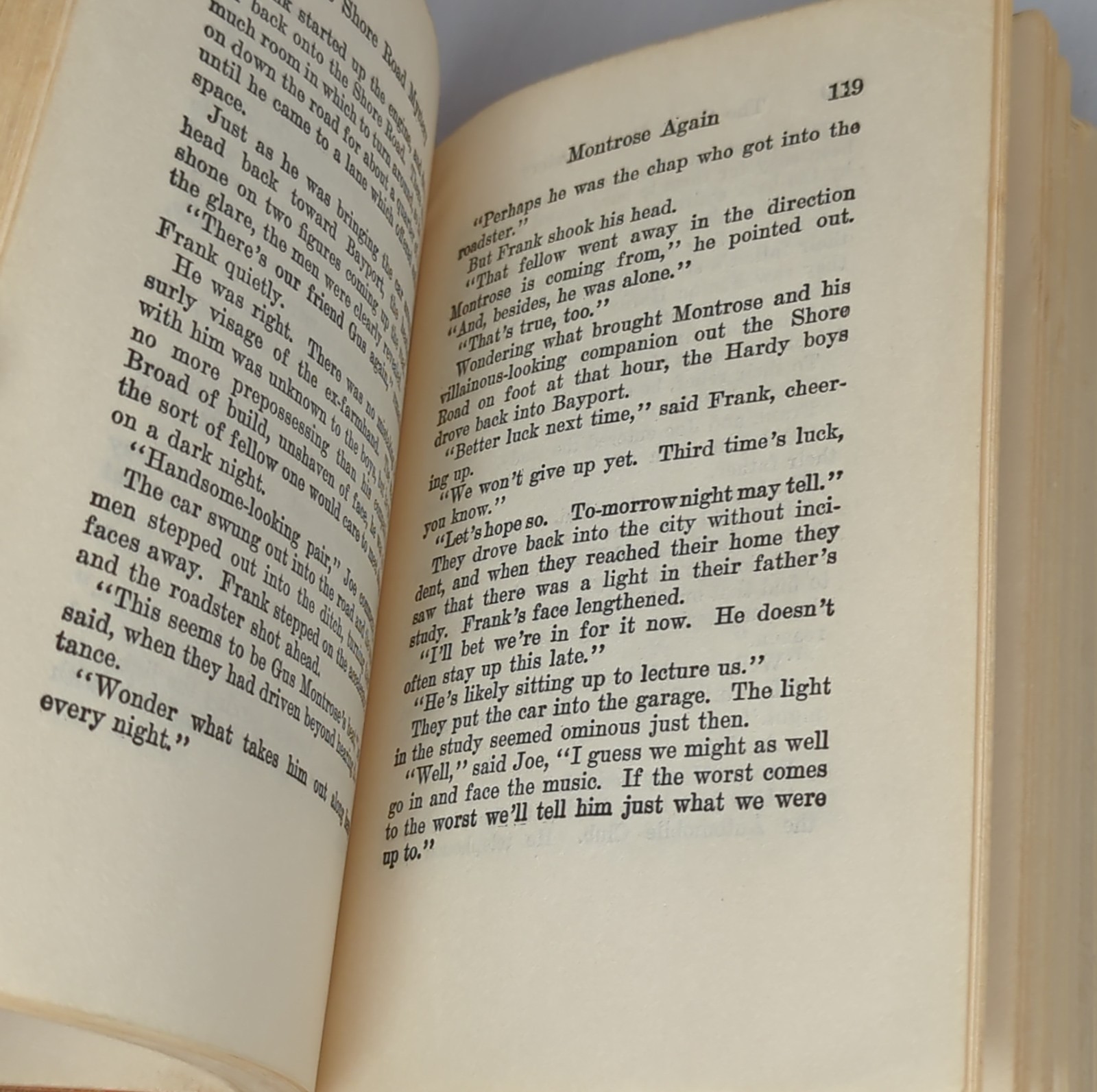 Hardy Boys Shore Road Mystery 1928