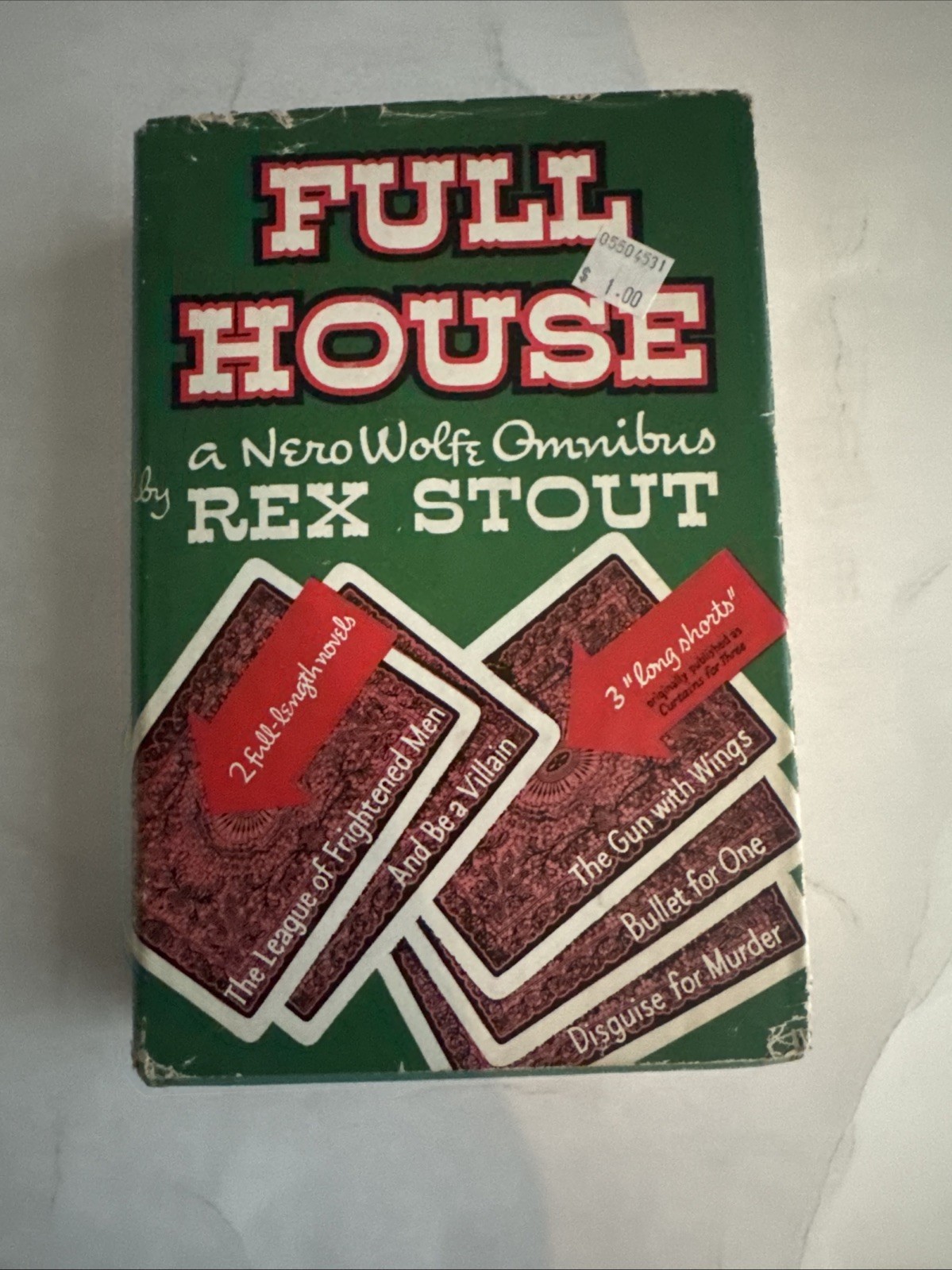 FULL HOUSE A NERO WOLFE Omnibus by REX STOUT HCDJ BCE