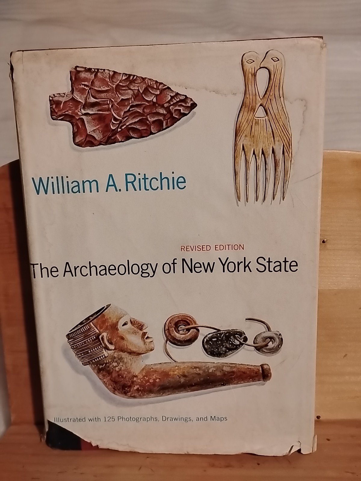 The Archaeology Of New York State, 1965, 1969 Revised. Illustrated. Vintage