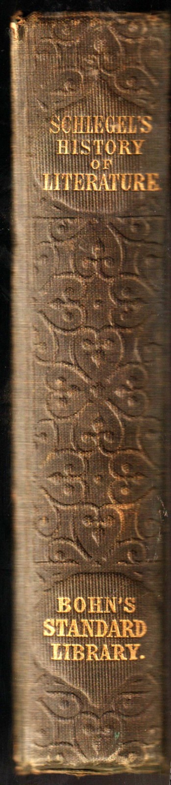 “Lectures on the History of Literature, Ancient and Modern” 1859 by Schlegel