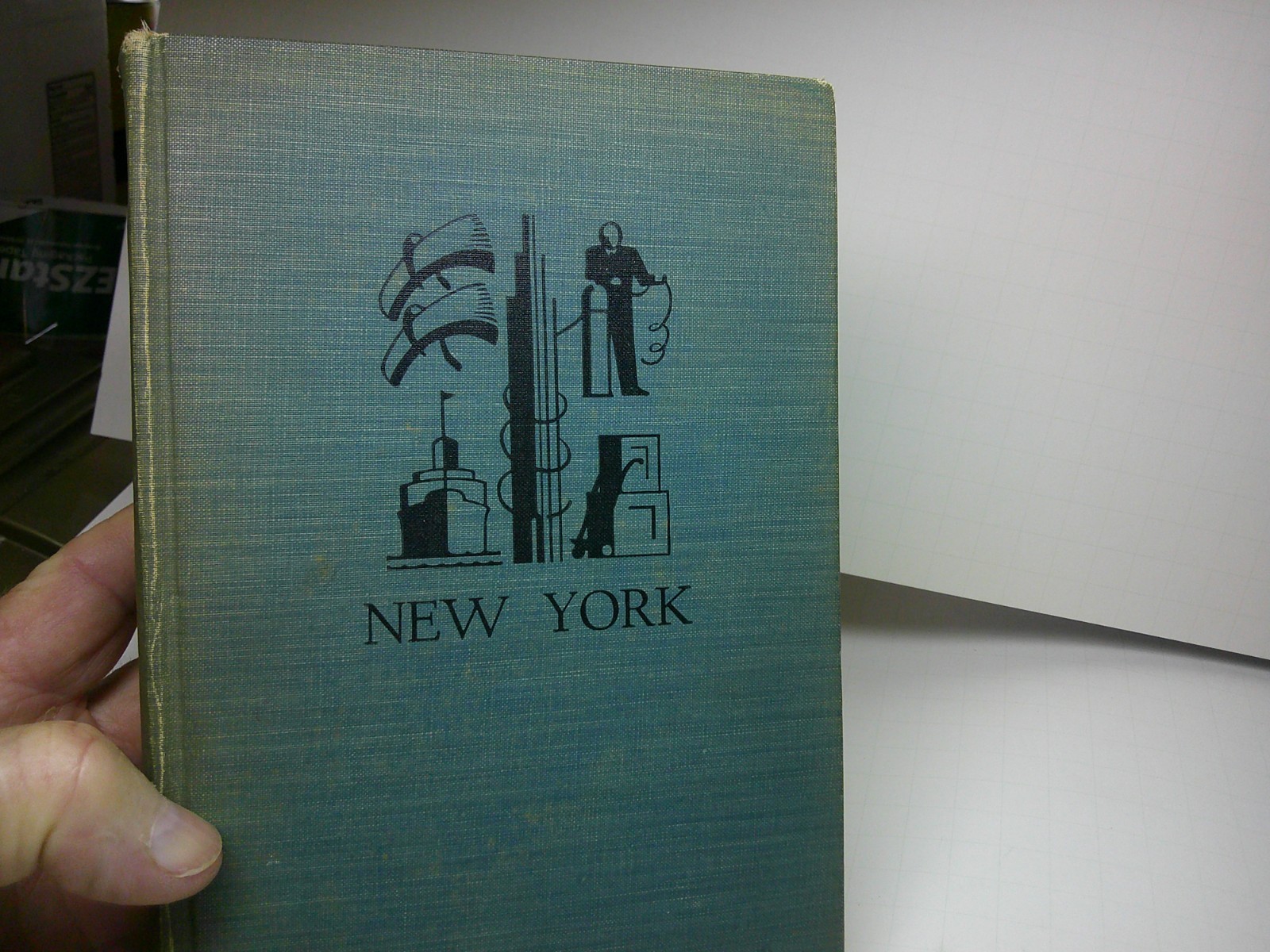 NEW YORK A GUIDE TO EMPIRE STATE HB AMERICAN GUIDE SERIES WPA FIRST ED 1940 MAP