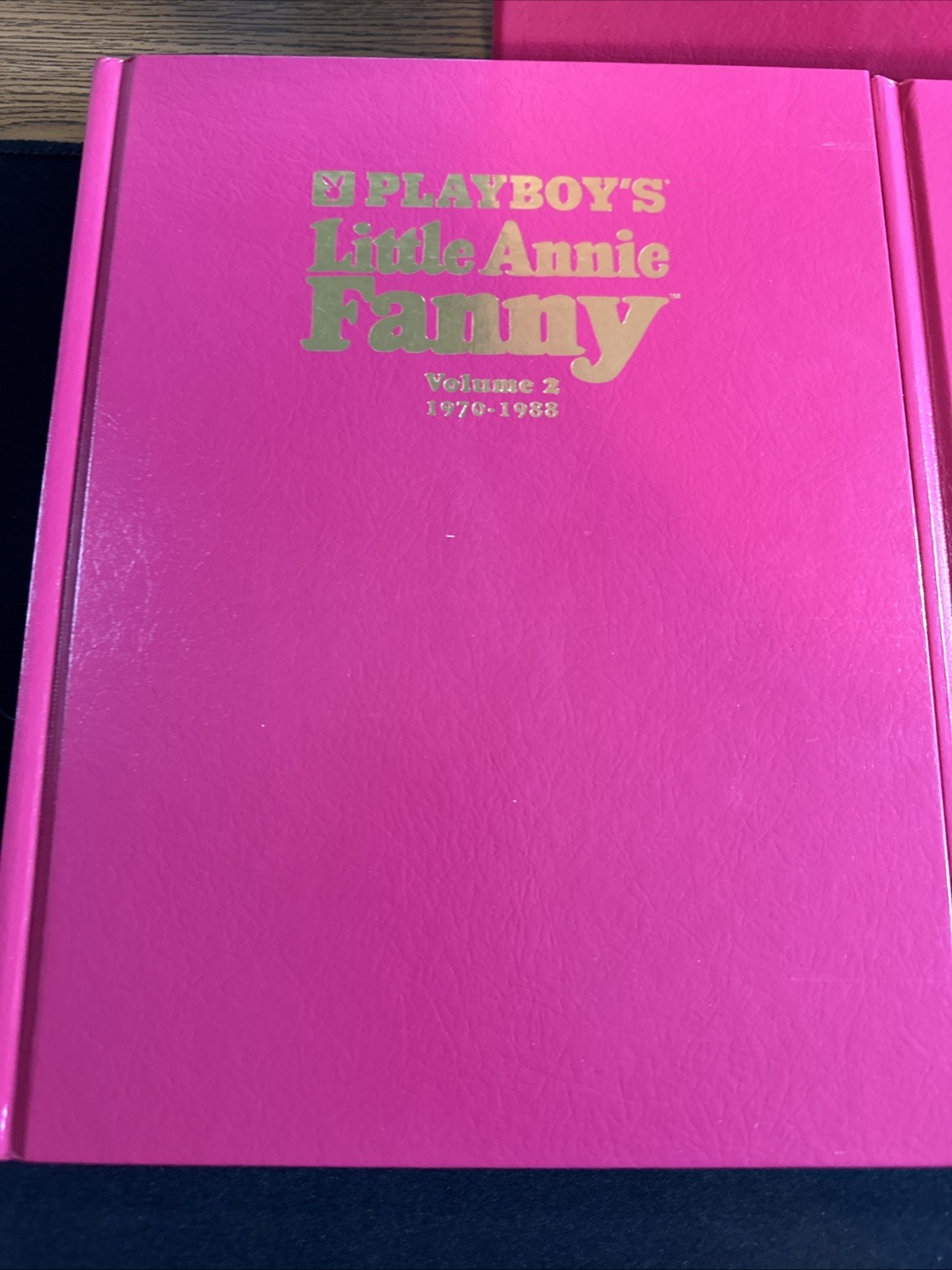 Little Annie Fanny Limited edition Vol 1 & 2 HC set SIGNED BY HUGH HEFNER #454