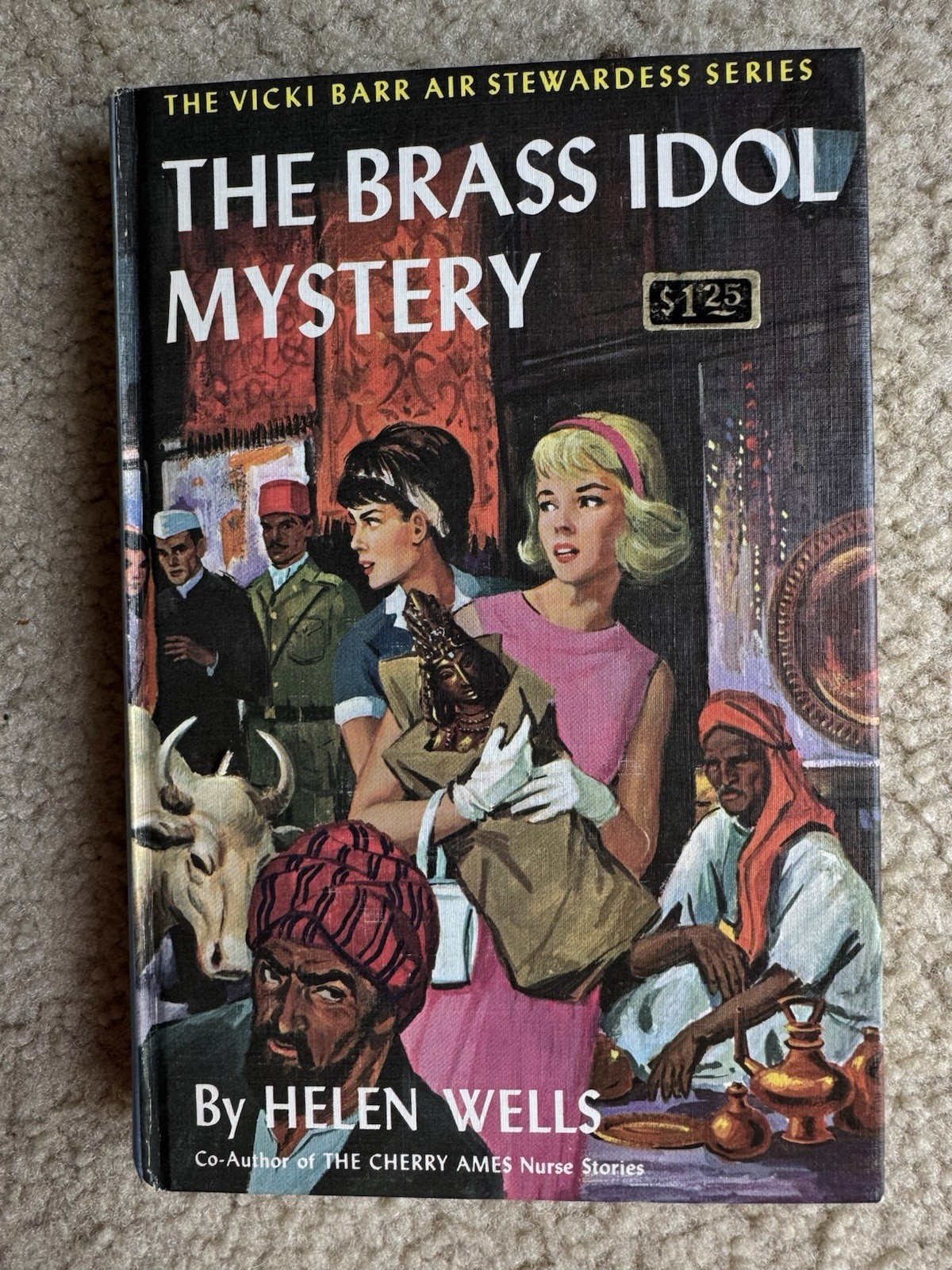 Vicki Barr Brass Idol Mystery Air Stewardess Series #16