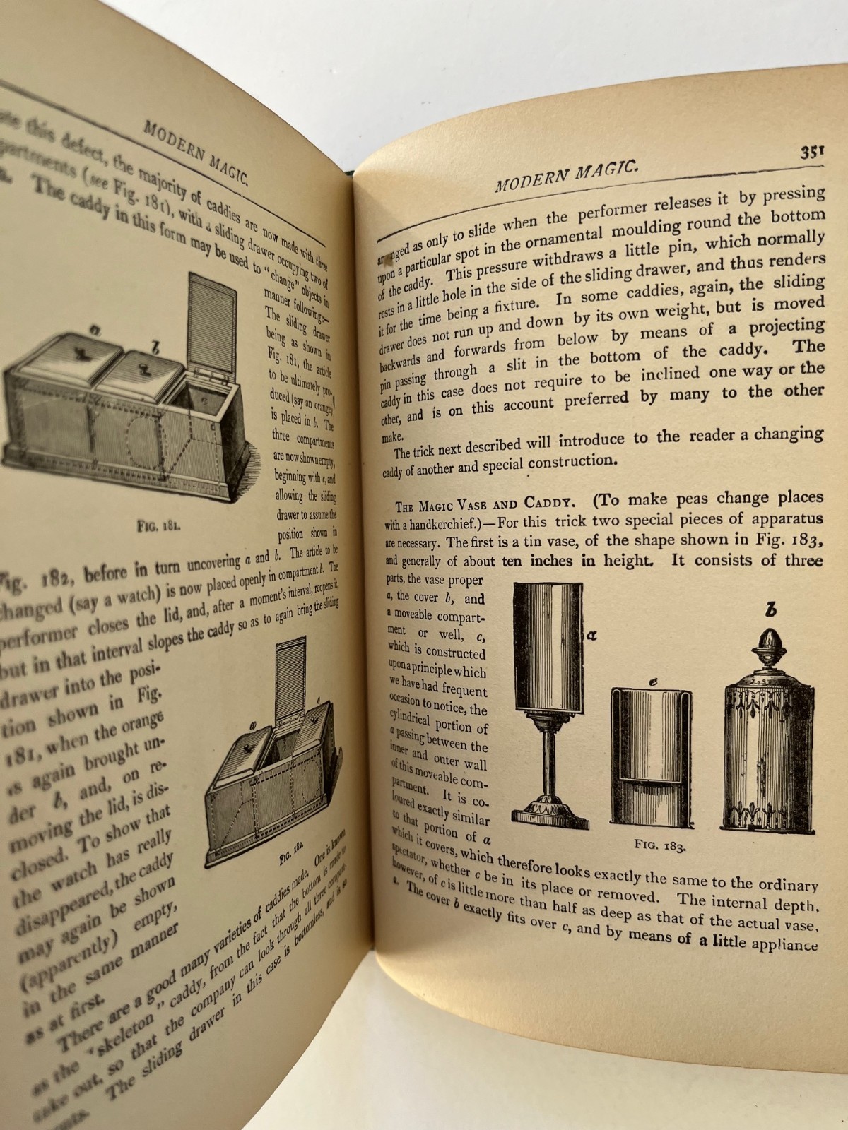 1900’s MODERN MAGIC ~ Professor Hoffmann Art Of Conjuring Antique book