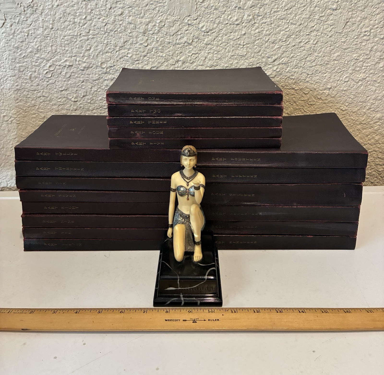 Book Set Delphian Text + Workbooks Women Education Illustrated Antique Complete