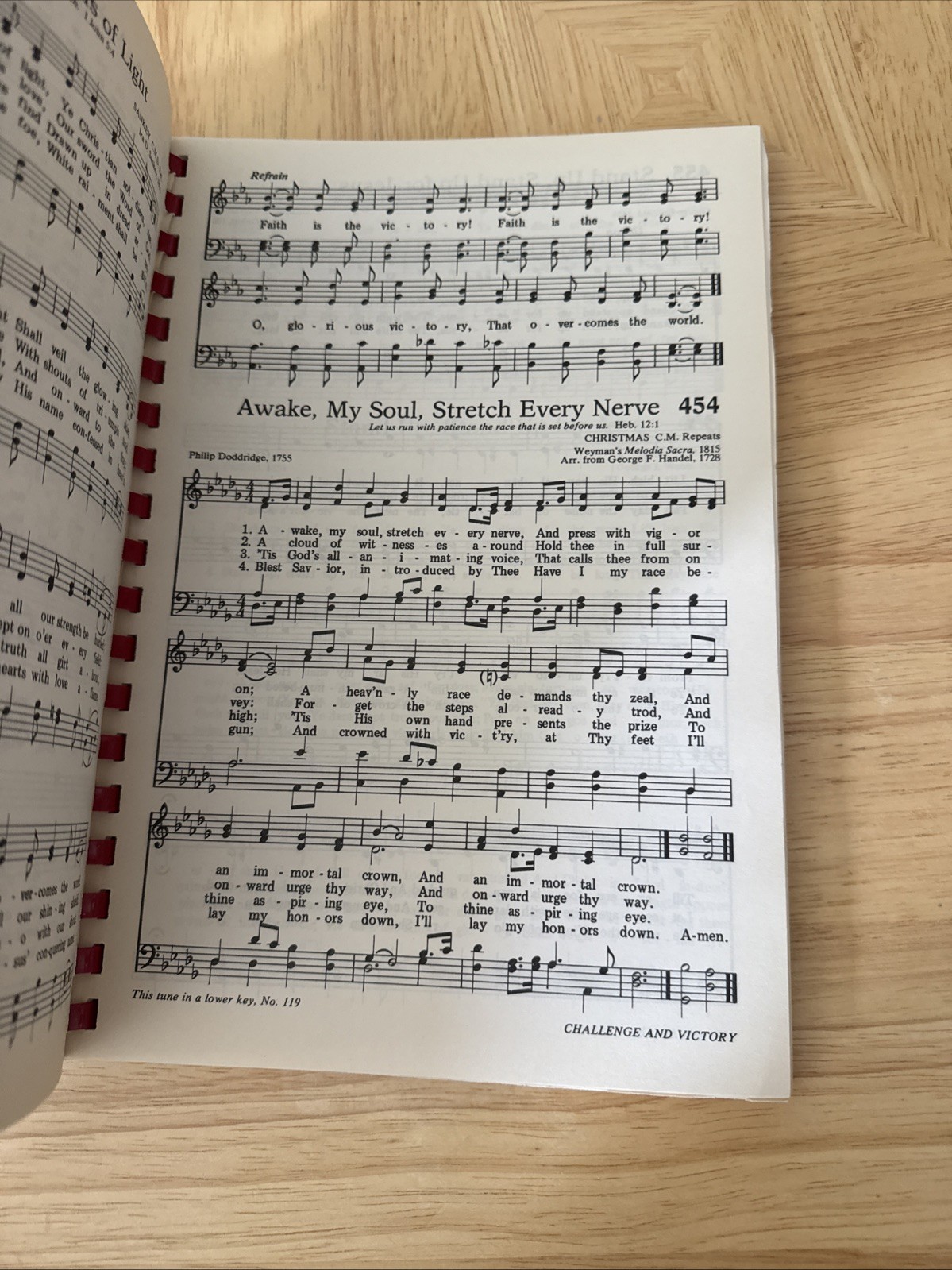 Hymns For The Living Church Hope Publishing 1974 Spiral Bound Paperback
