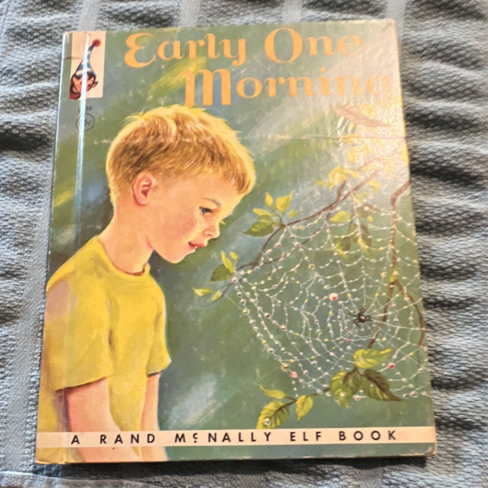 Rand McNally Little Campers Early One Morning ABC Book Vintage Illustrated