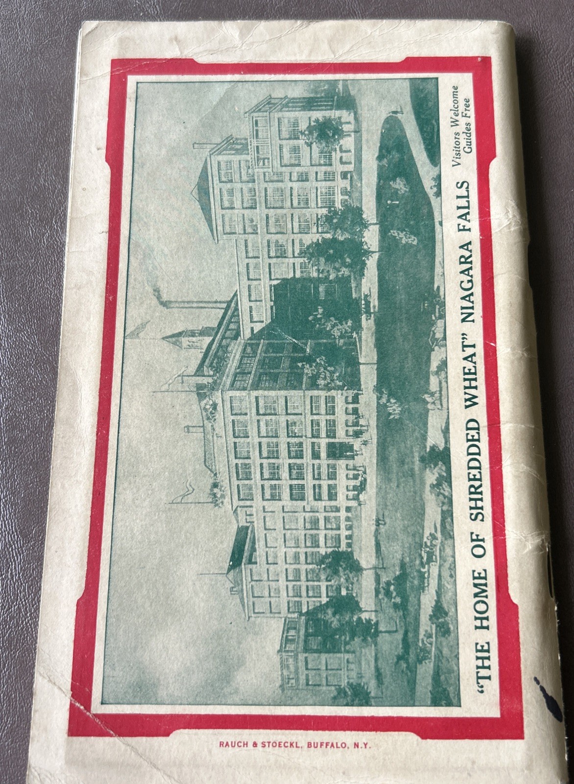 Antique 1924 The New Guide And Key To Niagara Falls Travel Guide And Pictures
