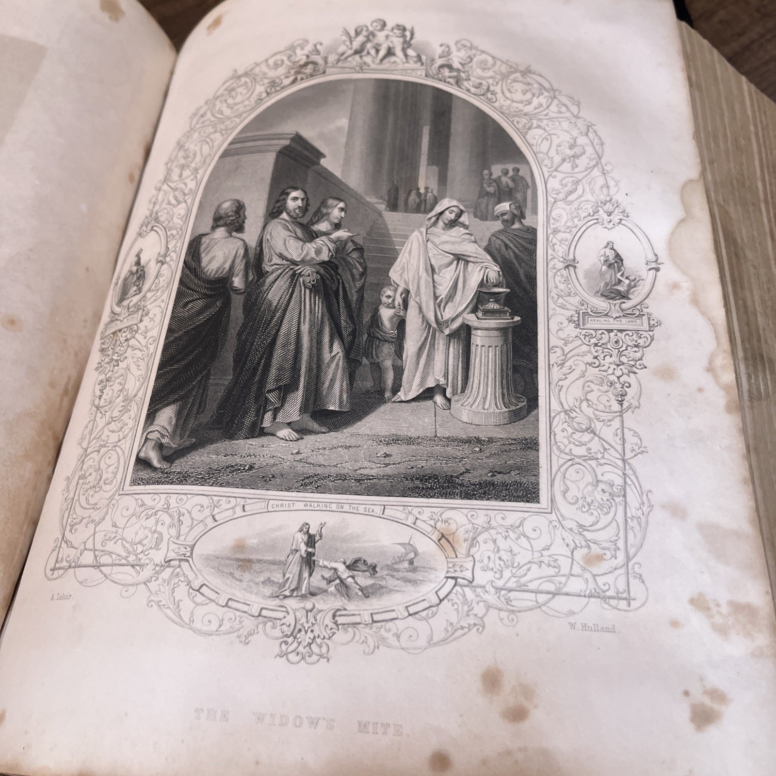 Rare Antique Bible Based Book Life Of Jesus Christ 1851-1855 London & New York