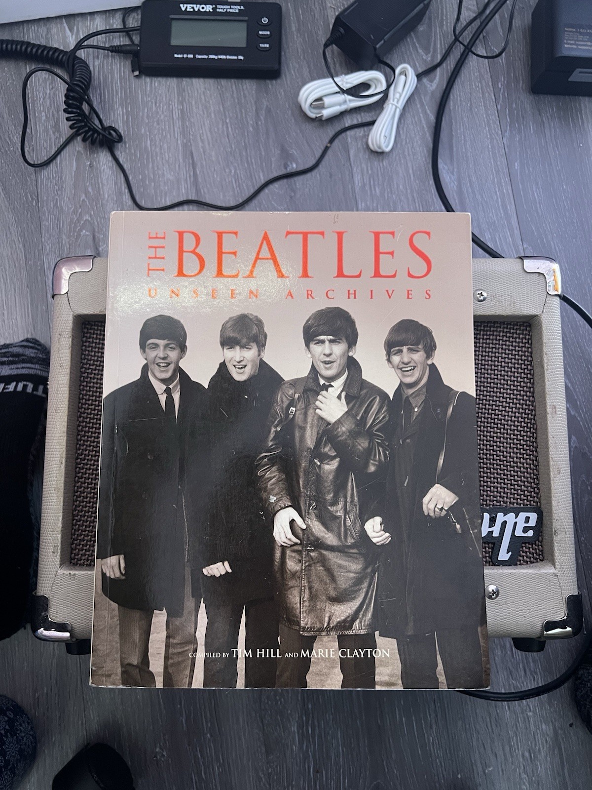 The Beatles Unseen Archives Illustrated Book by T. Hill & M. Clayton