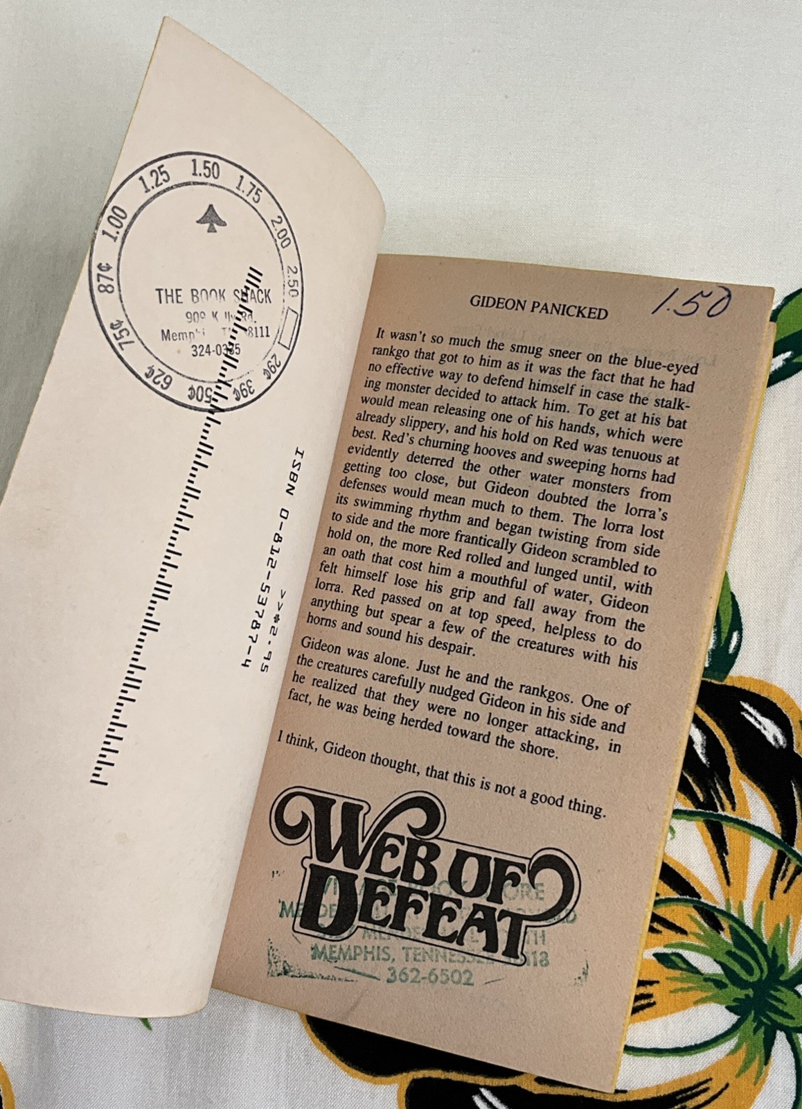 Web Of Defeat Lionel Fenn 1987 Pbk