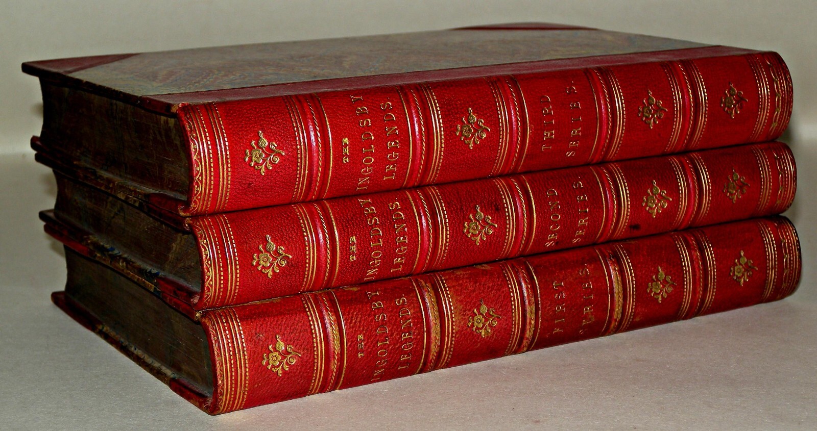 The Ingoldsby Legends, Thomas Ingoldsby, 3 vol set, 11th Ed 1855, Ghost Stories