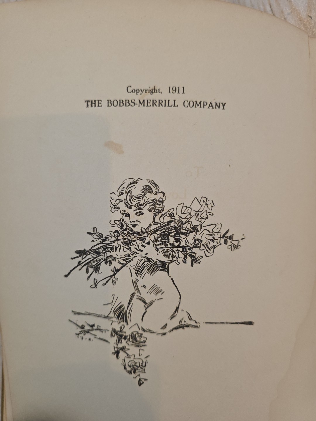 1911 She Loves Me Henry Hutt Antique Book Art Nouveau Style 1A